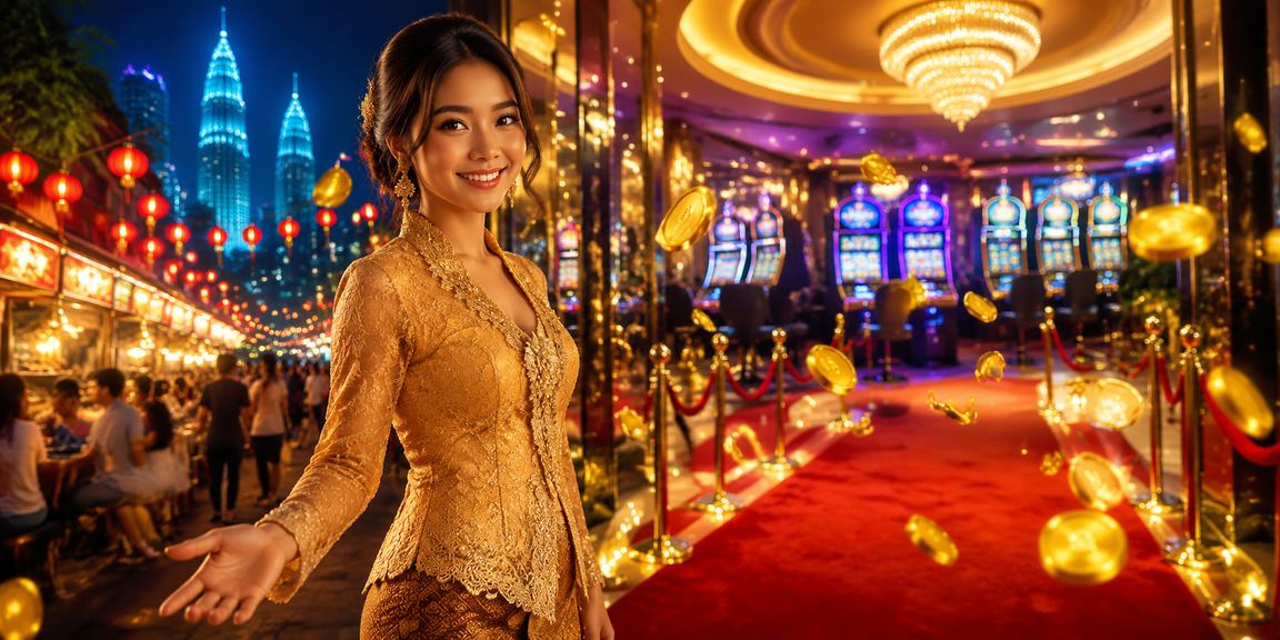 Pengguna Kuala Lumpur mengakses aplikasi pertaruhan langsung 39000 dengan pakaian kebaya